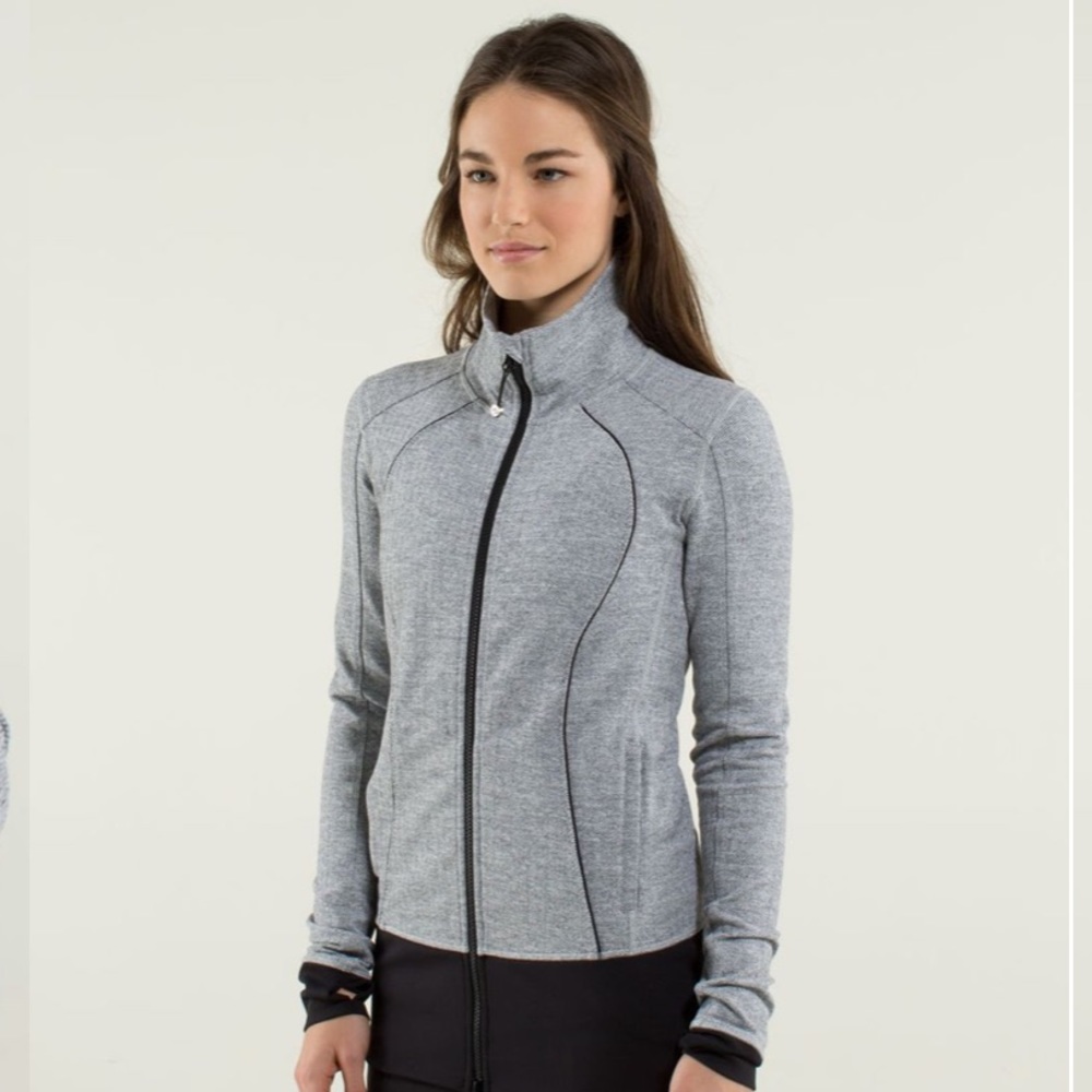 Lululemon Nice Asana herringbone jacket